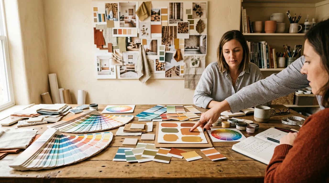 Farbberatung — individuelle Farbkonzepte für Ihre Räume